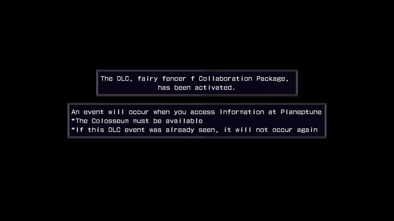 Hyperdimension Neptunia Re;Birth1: Fairy Fencer F Collaboration screenshot 1