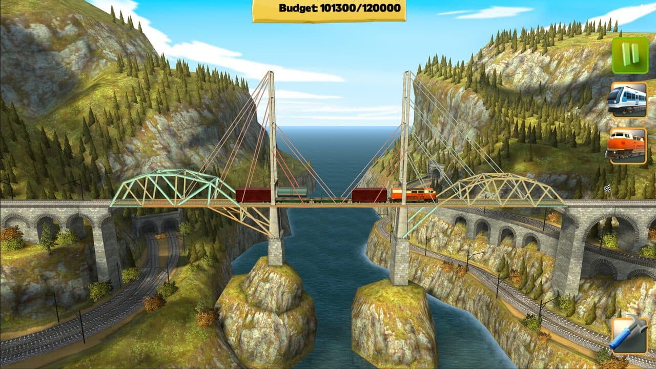 Bridge Constructor Trains: Expansion Pack screenshot 1
