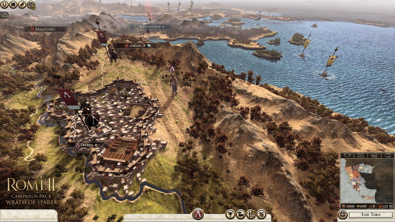 Total War: Rome II - Campaign Pack: Wrath of Sparta screenshot 1