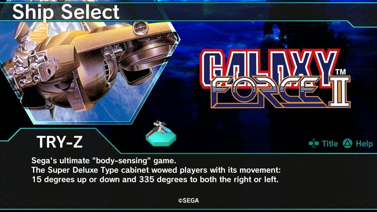 Dariusburst: Chronicle Saviours - Galaxy Force II screenshot 1