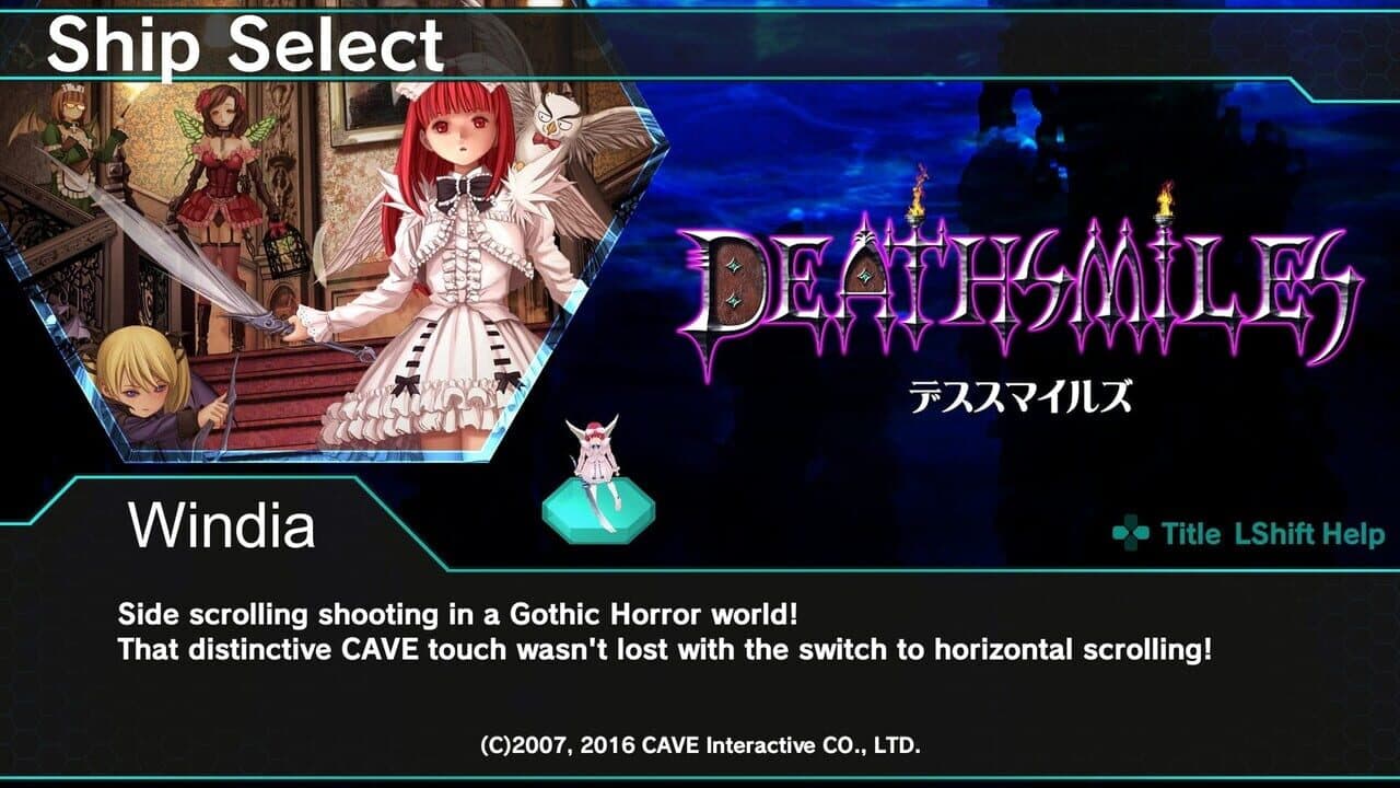 Dariusburst: Chronicle Saviours - Deathsmiles screenshot 1