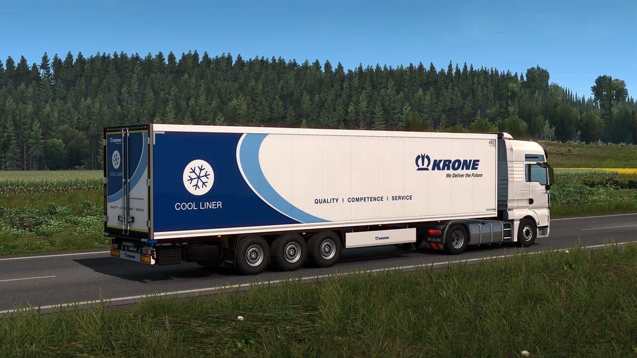 Euro Truck Simulator 2: Krone Trailer Pack screenshot 1