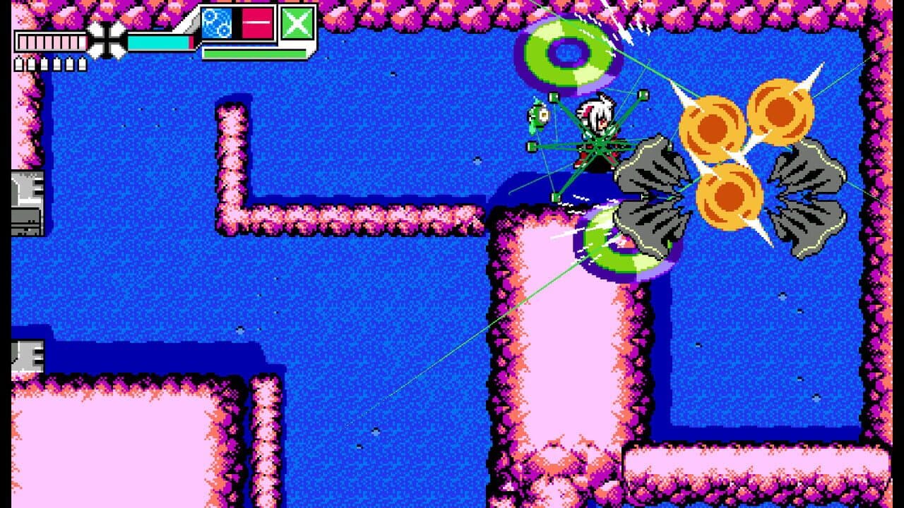 Blaster Master Zero II: Copen from "Luminous Avenger iX" screenshot 1