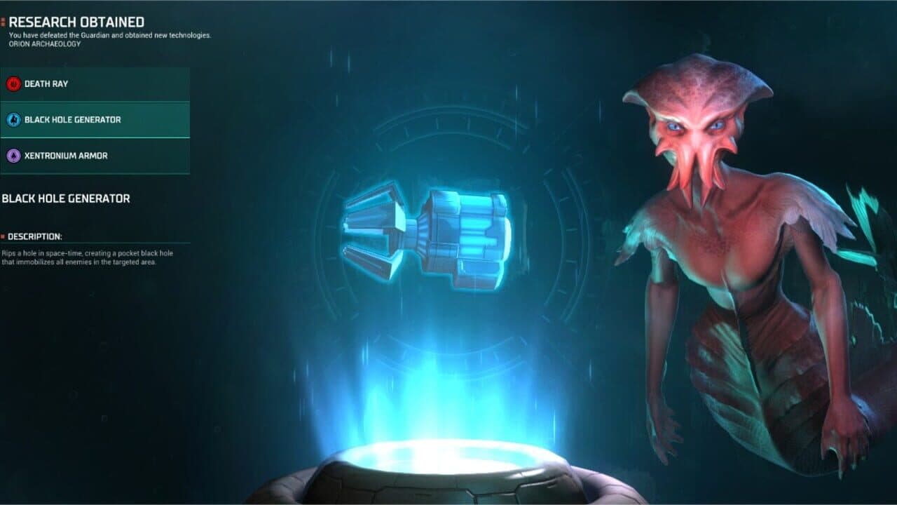 Master of Orion: Trilarian Shoal screenshot 1