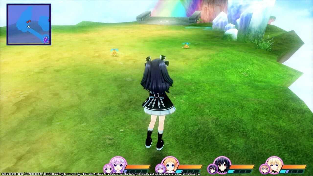 Hyperdimension Neptunia Re;Birth3: V Generation - Mini Island screenshot 1
