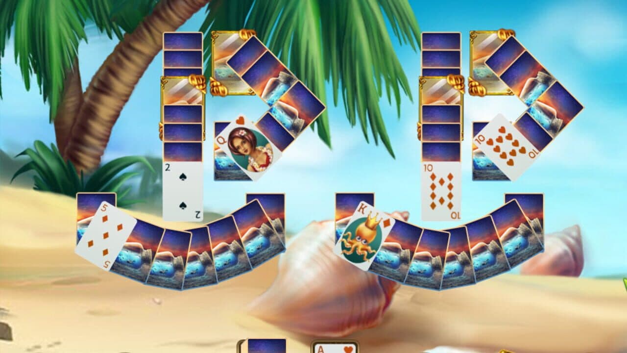 Solitaire Beach Season: Sounds of Waves screenshot 1