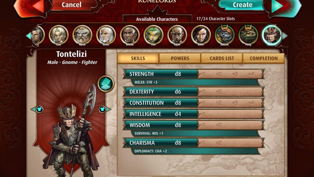 Pathfinder Adventures: A Fighter's Tale - Valeros screenshot 1