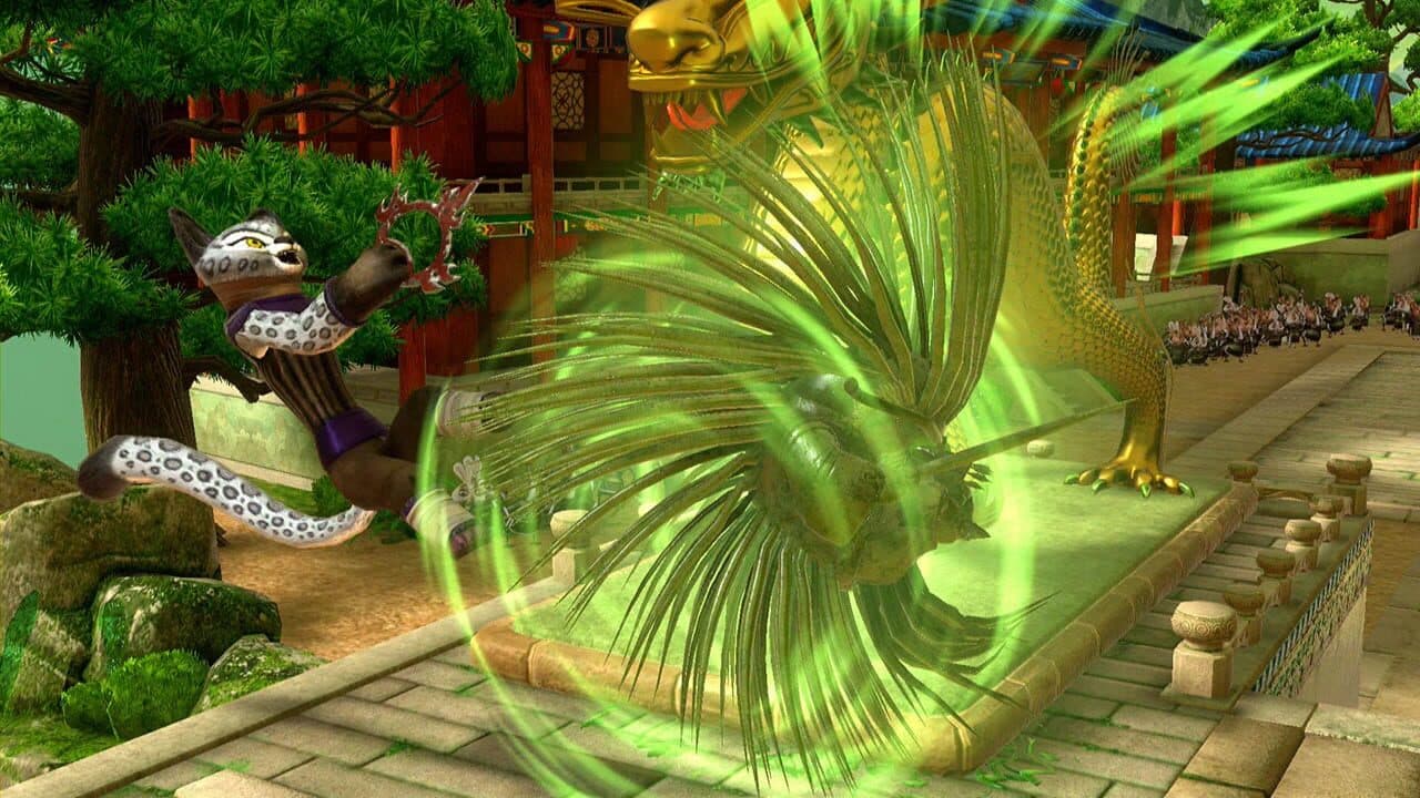 Kung Fu Panda: Showdown of Legendary Legends - Jombie Porcupine and Jombie Master Croc screenshot 1