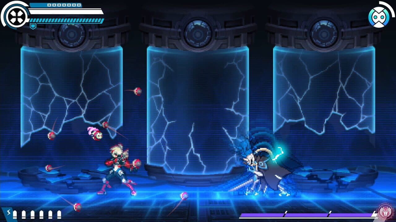 Gunvolt Chronicles: Luminous Avenger iX - Extra Mission: "VS ???" screenshot 1