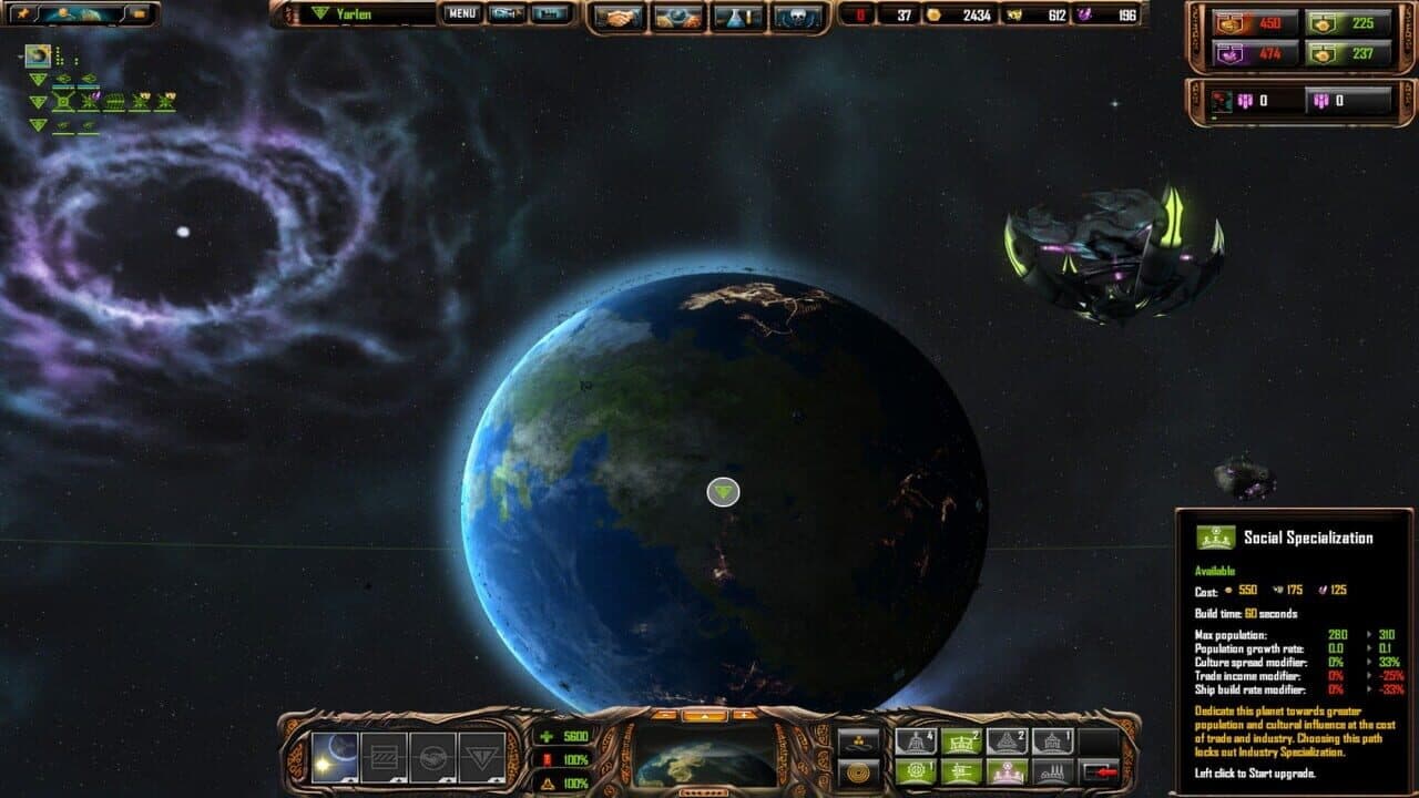 Sins of a Solar Empire: Rebellion - Forbidden Worlds screenshot 1