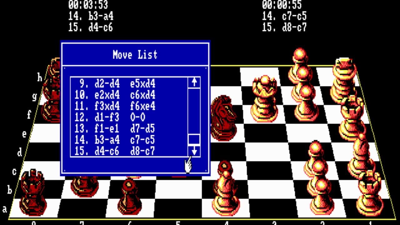 The Fidelity Chessmaster 2100 screenshot 1