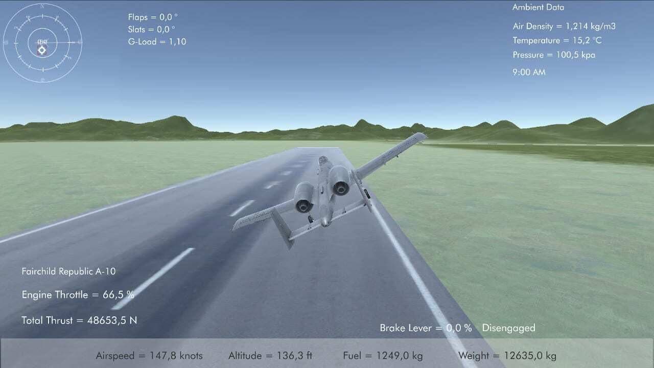 Pro Flight Simulator screenshot 1