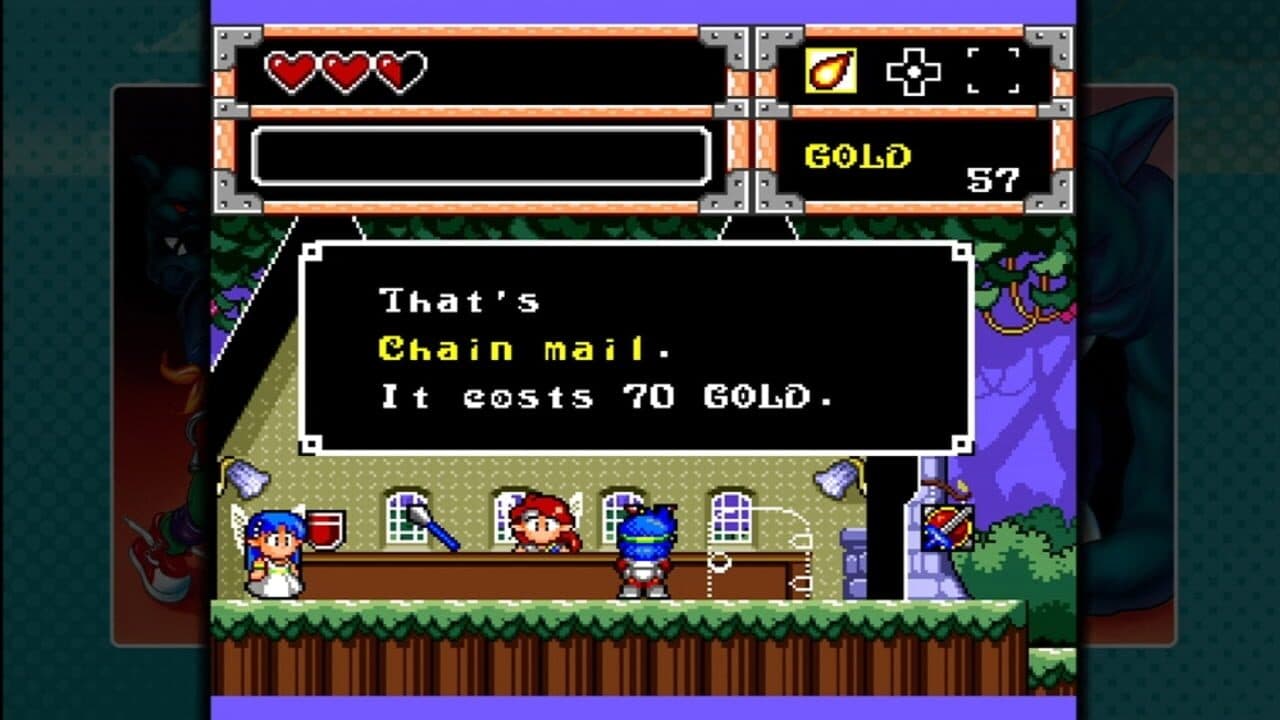 Sega Vintage Collection: Monster World screenshot 1