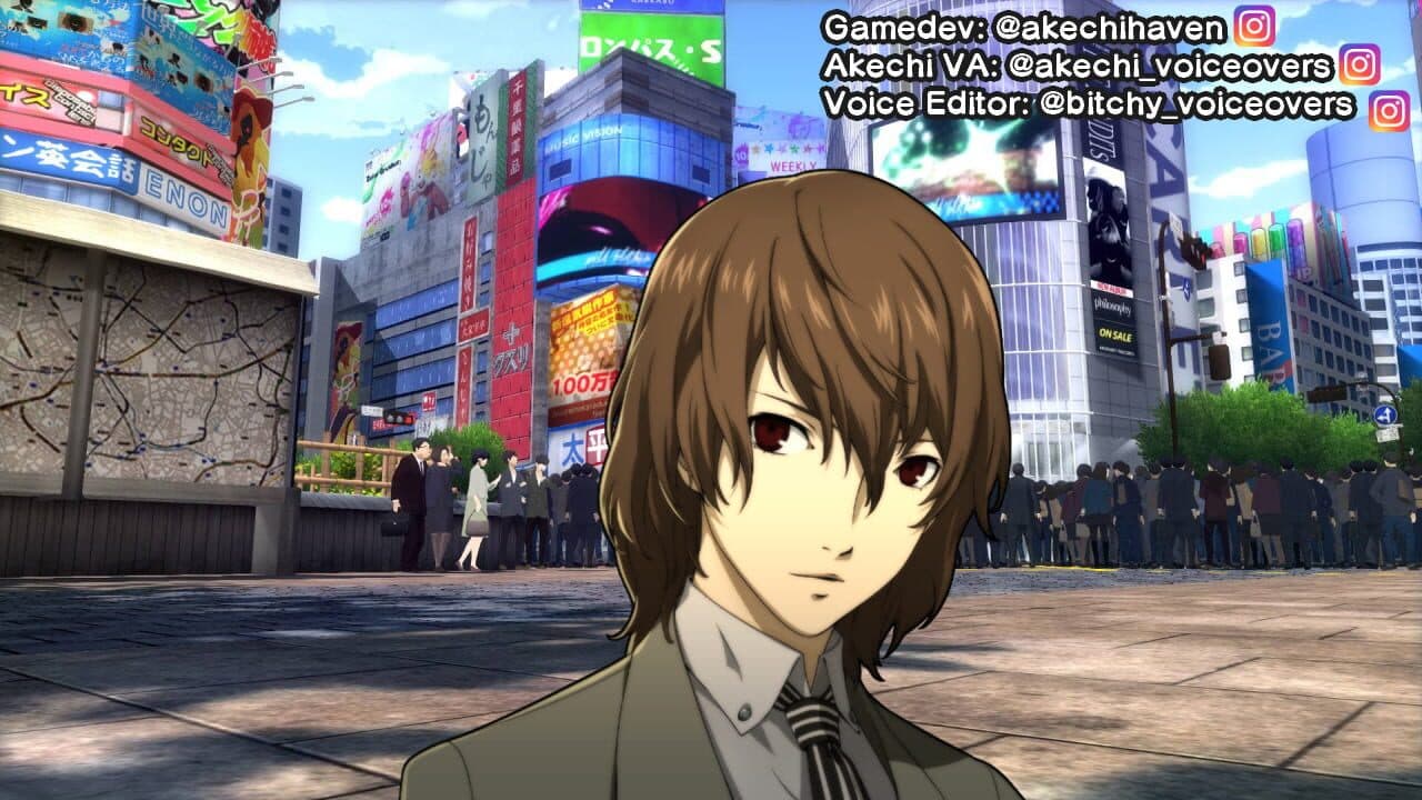 Persona 5: Goro Akechi Dating Simulator screenshot 1