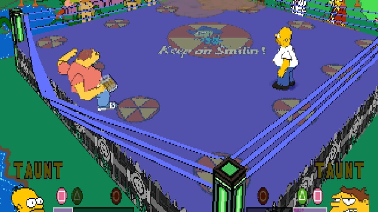 The Simpsons Wrestling screenshot 1