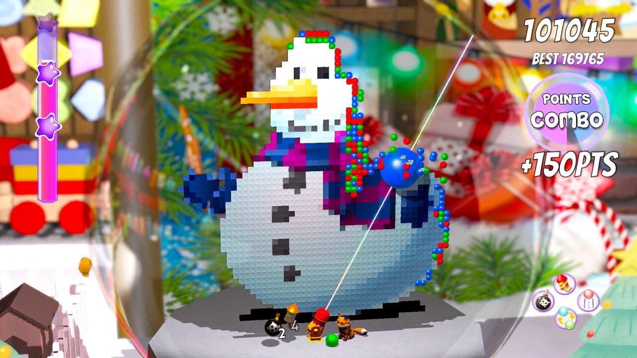 Merry Christmas: Snowball Bubble screenshot 1