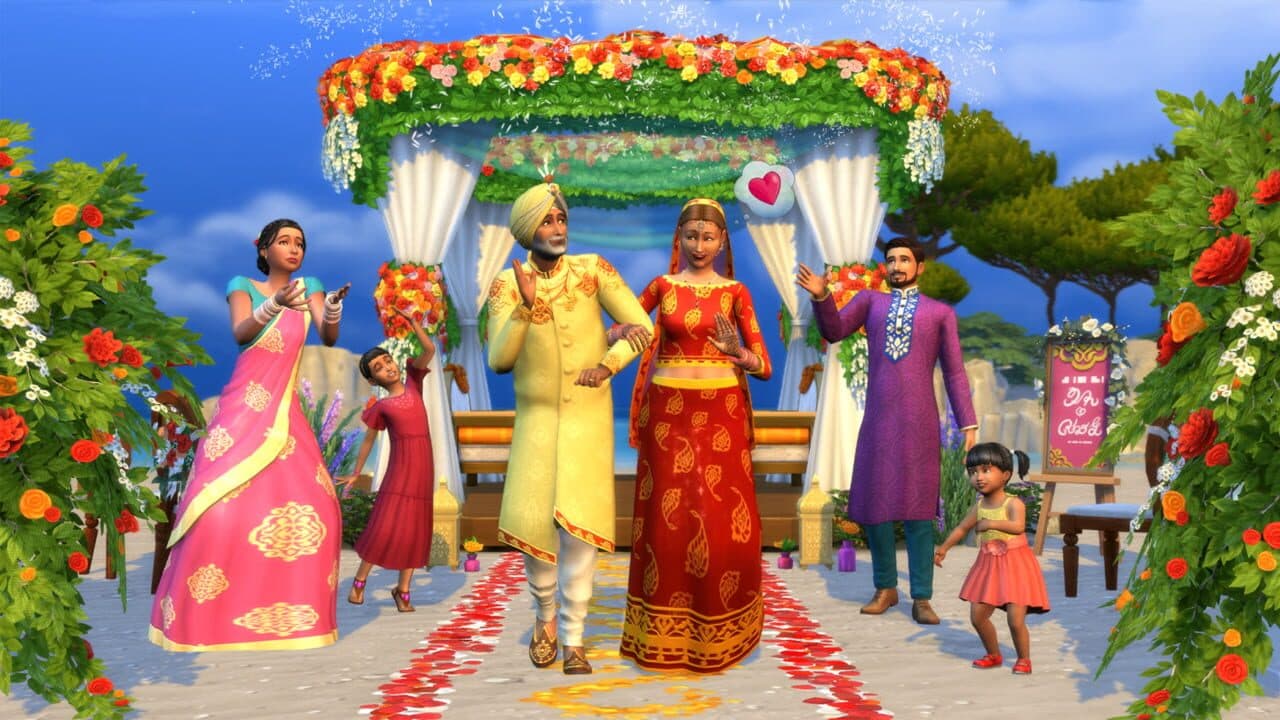 The Sims 4: My Wedding Stories screenshot 1