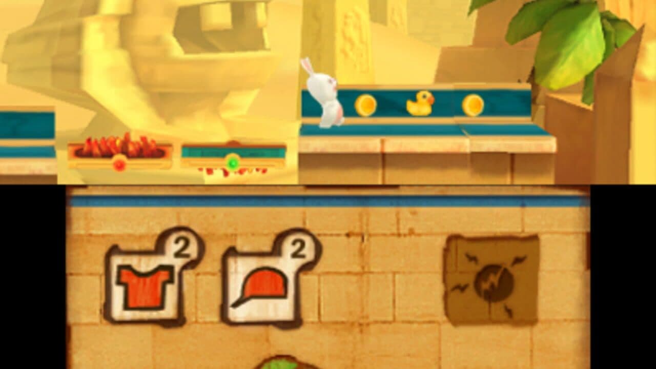 Rabbids Travel in Time 3D screenshot 1