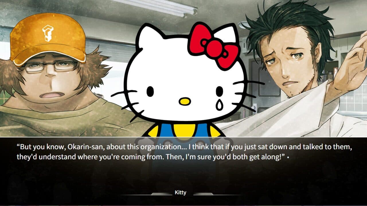 Steins;Gate x Sanrio Characters: Kaikou Souguu - Goldig Party screenshot 1