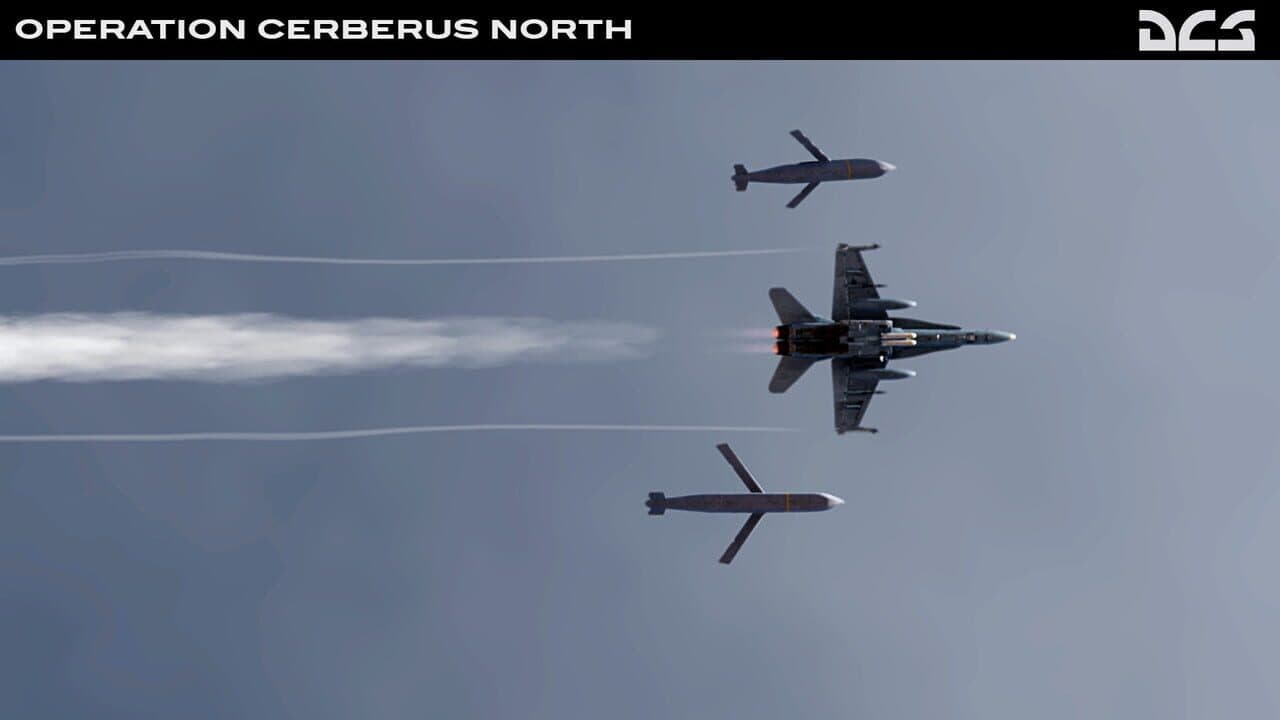 DCS World: F/A-18C Operation Cerberus North by Ground Pounder Sims screenshot 1