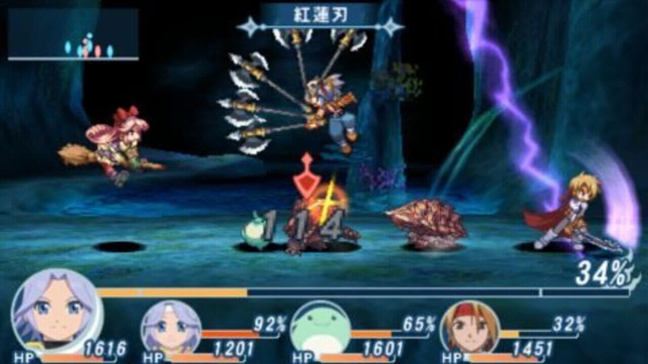 Tales of Phantasia: Narikiri Dungeon X screenshot 1