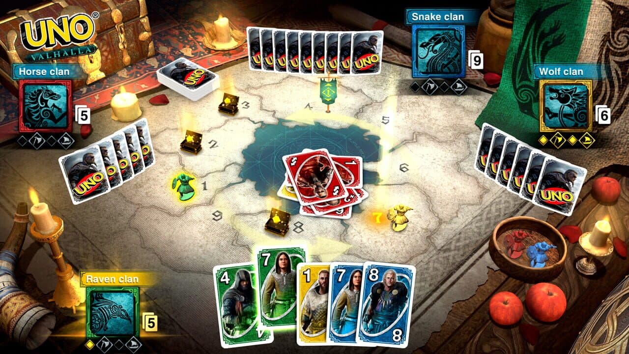 Uno: Assassin's Creed Valhalla Theme Cards screenshot 1