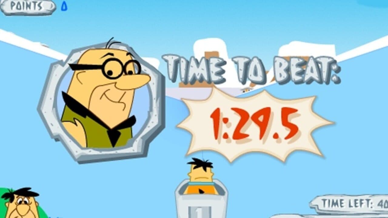 Flintstones' Bedrock Boblseddin' Blowout screenshot 1