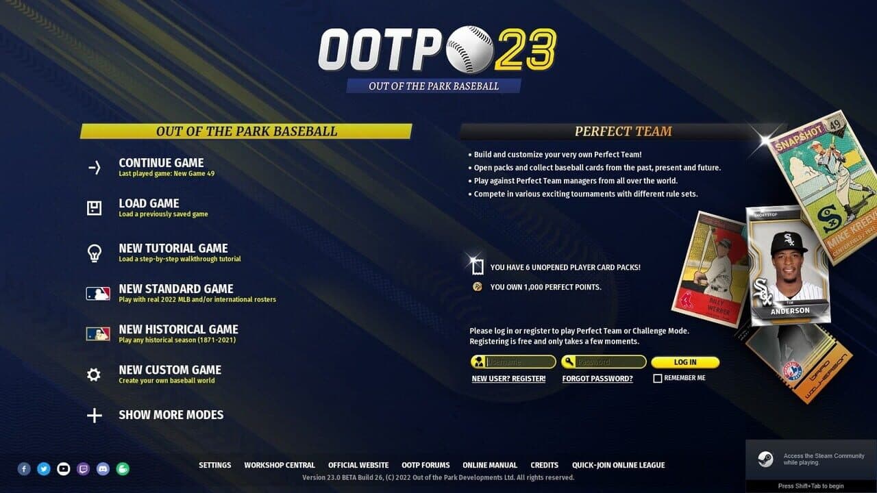 Out of the Park Baseball 23 screenshot 1