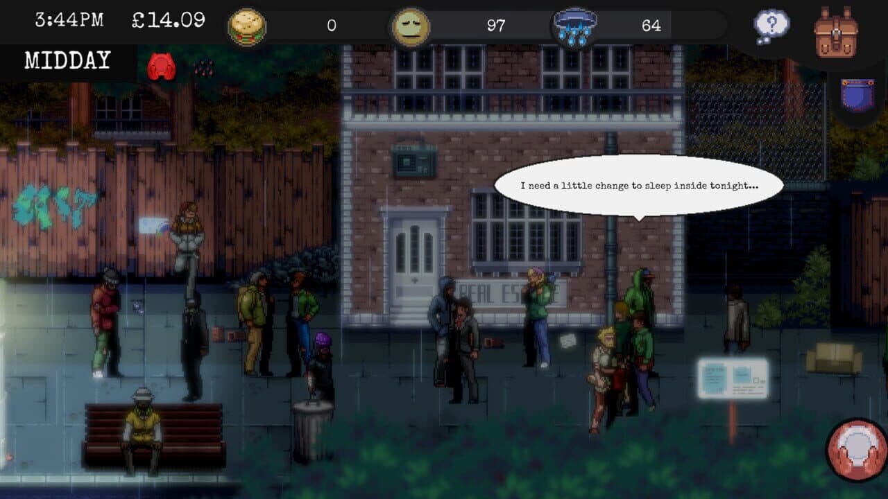 Change: A Homeless Survival Experience - Living City Expansion screenshot 1