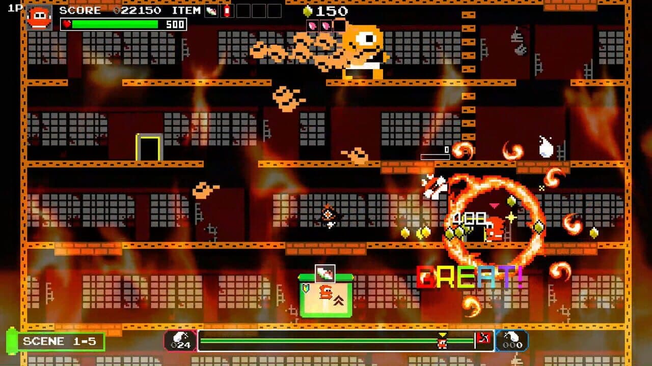 Ninja JaJaMaru: The Great Yokai Battle + Hell screenshot 1
