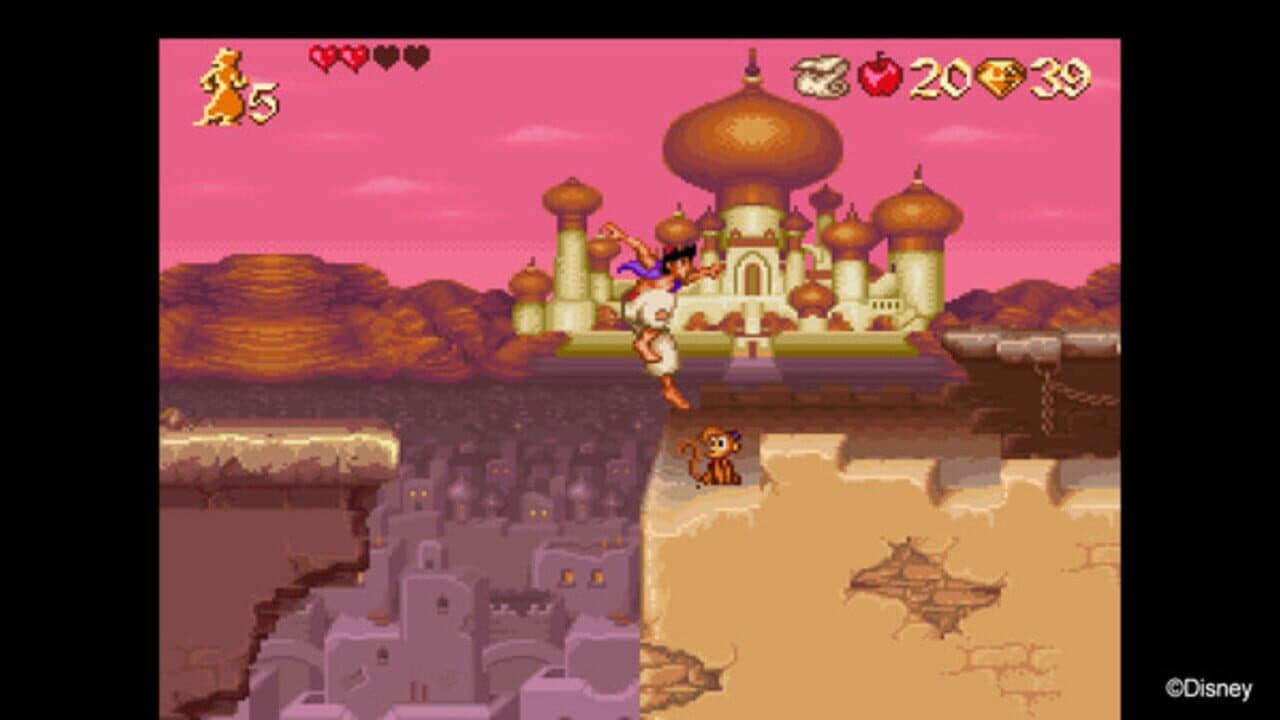 Disney Classic Games: Aladdin and The Lion King - The Jungle Book and More Aladdin Pack screenshot 1