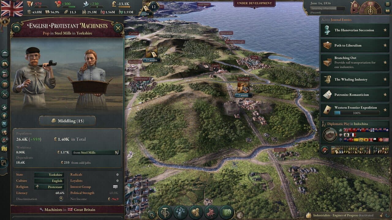 Victoria 3 screenshot 1