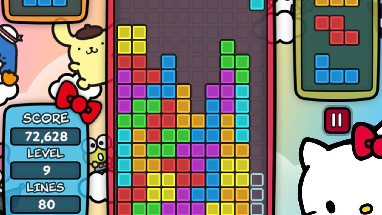 Sanrio Characters x Tetris screenshot 1