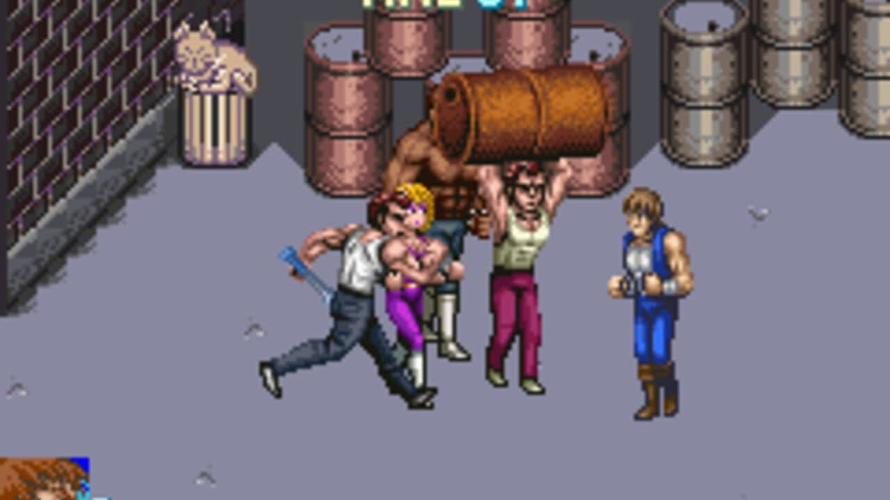 Double Dragon Advance screenshot 1