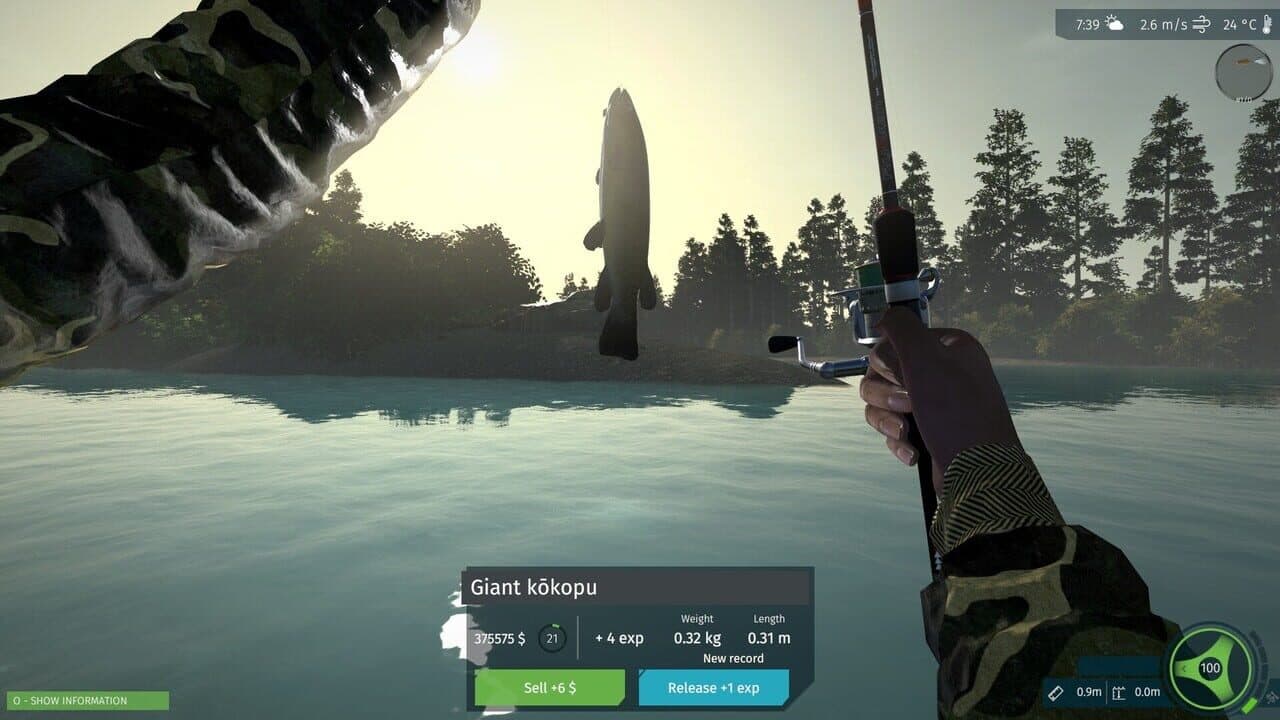 Ultimate Fishing Simulator: Taupo Lake screenshot 1