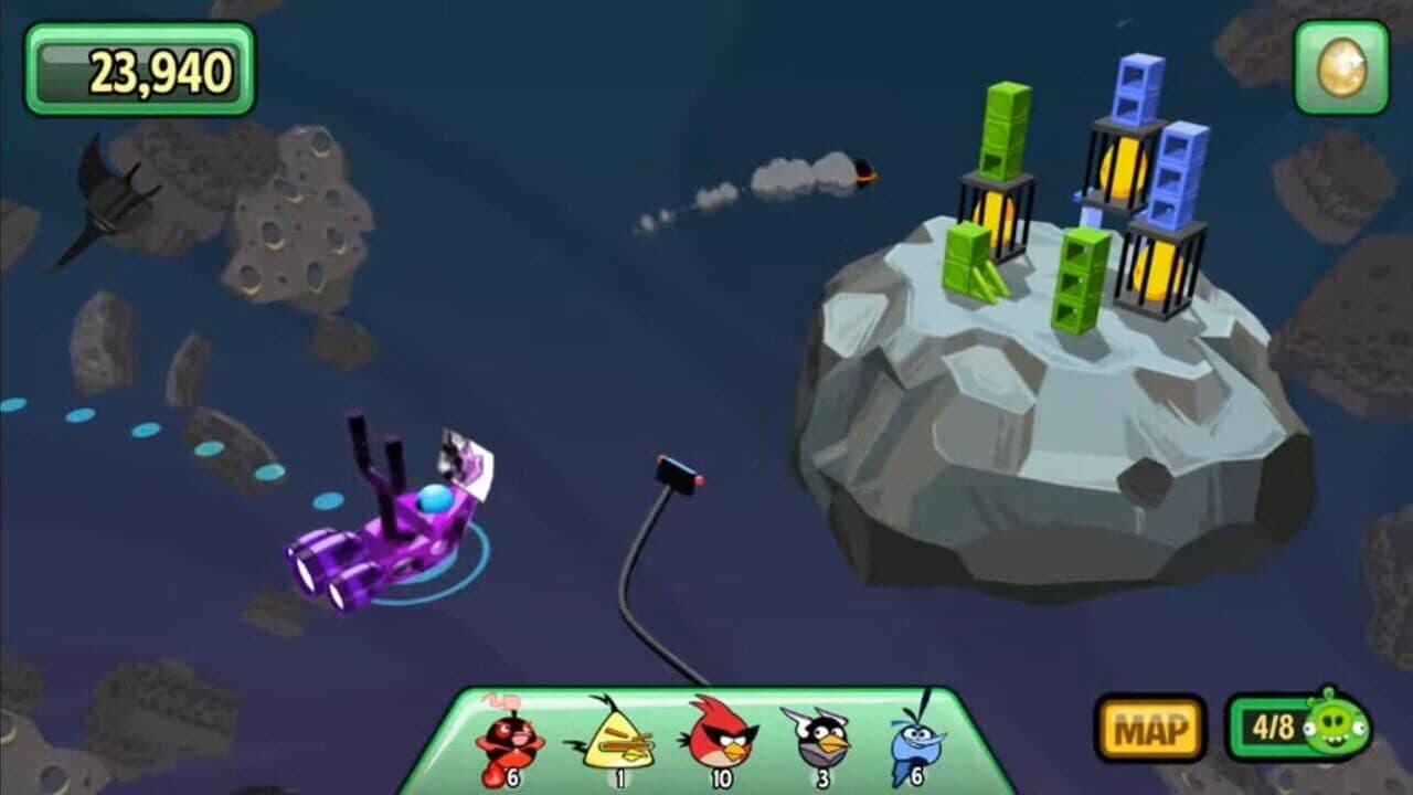 Angry Birds Space Assault! screenshot 1