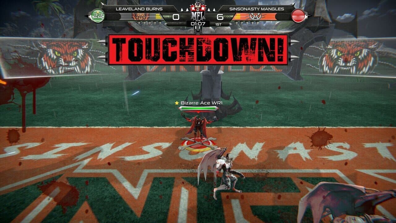 Mutant Football League: Sinsonasty Mangles screenshot 1