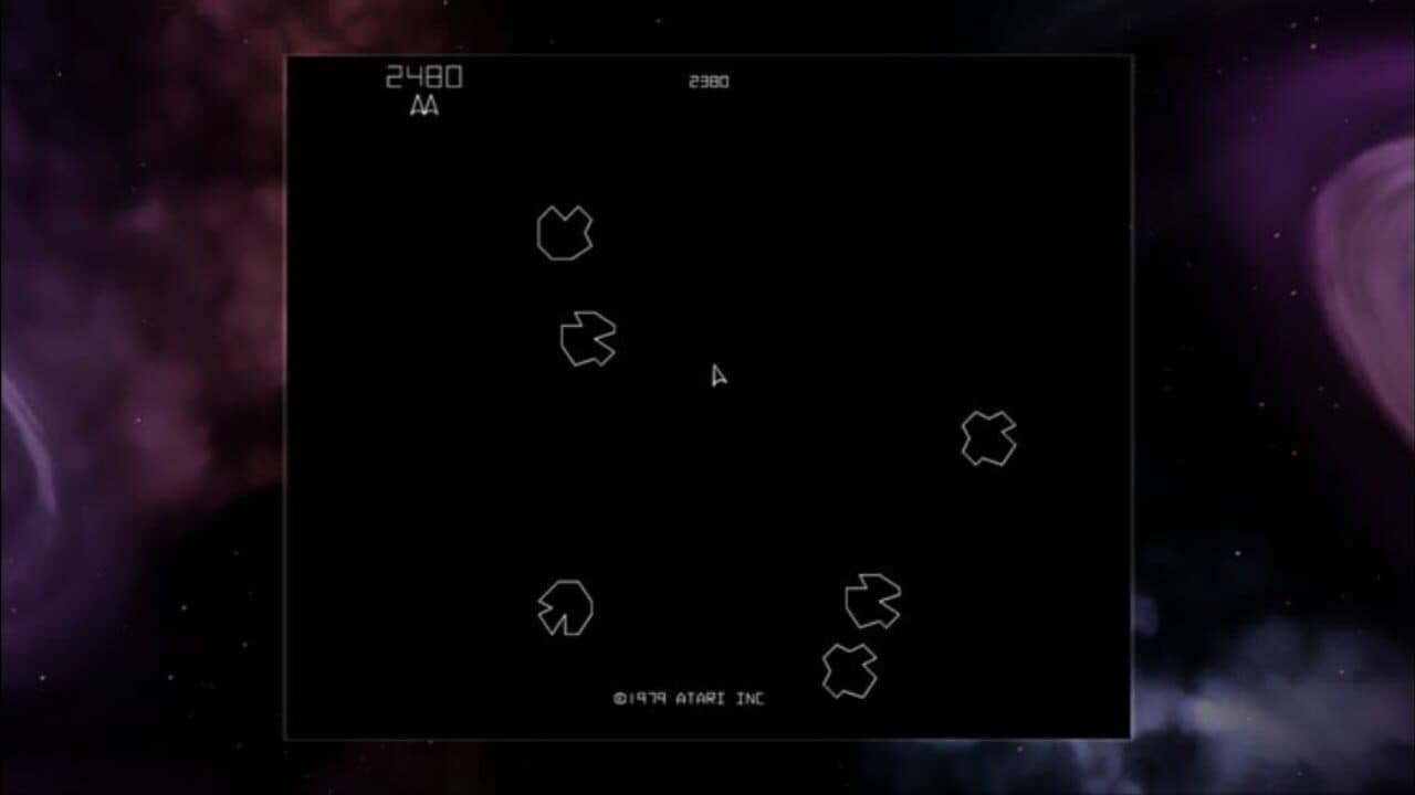 Asteroids and Asteroids Deluxe screenshot 1