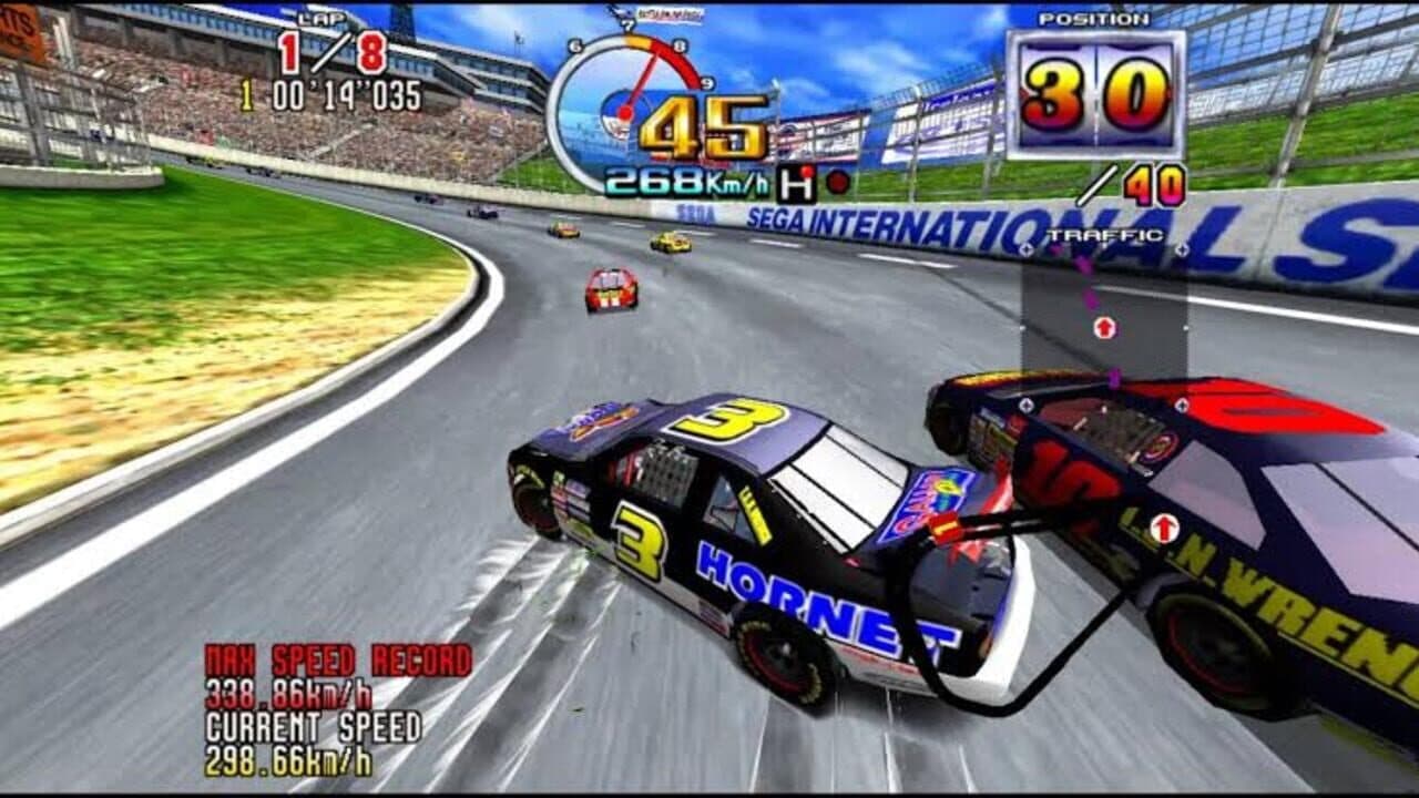 Daytona USA 2: Battle on the Edge screenshot 1