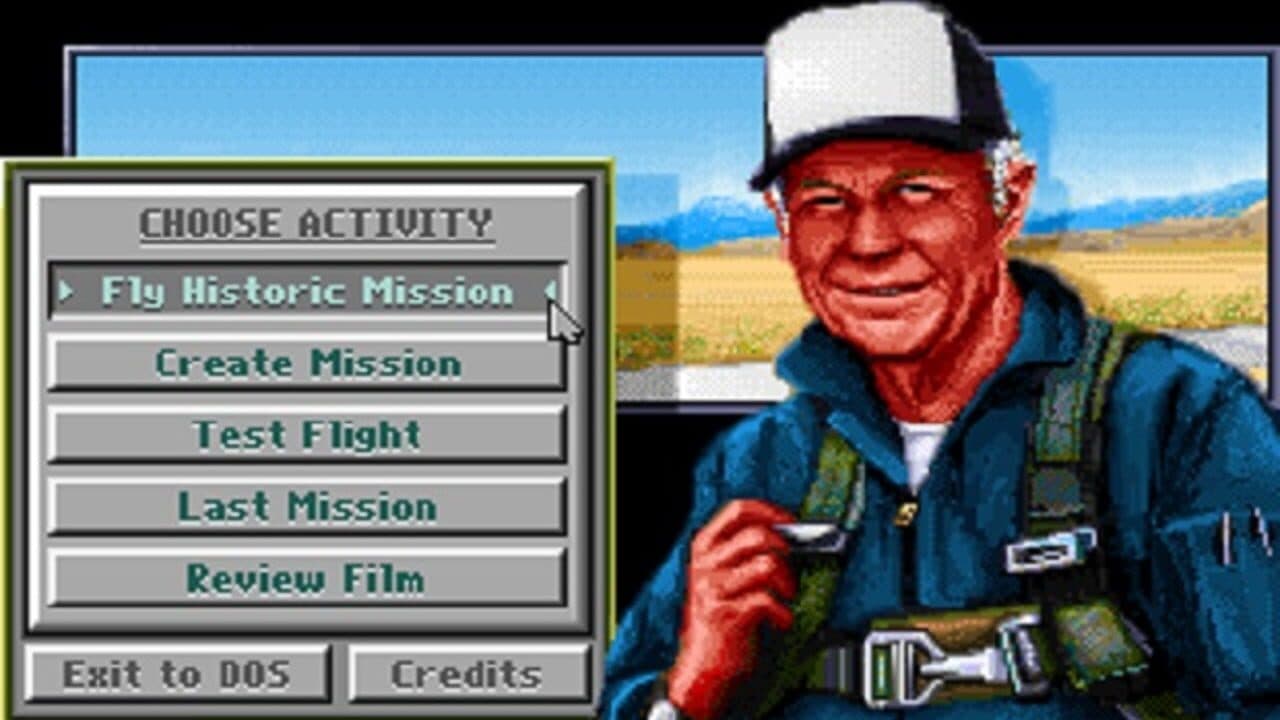 Chuck Yeager's Air Combat screenshot 1