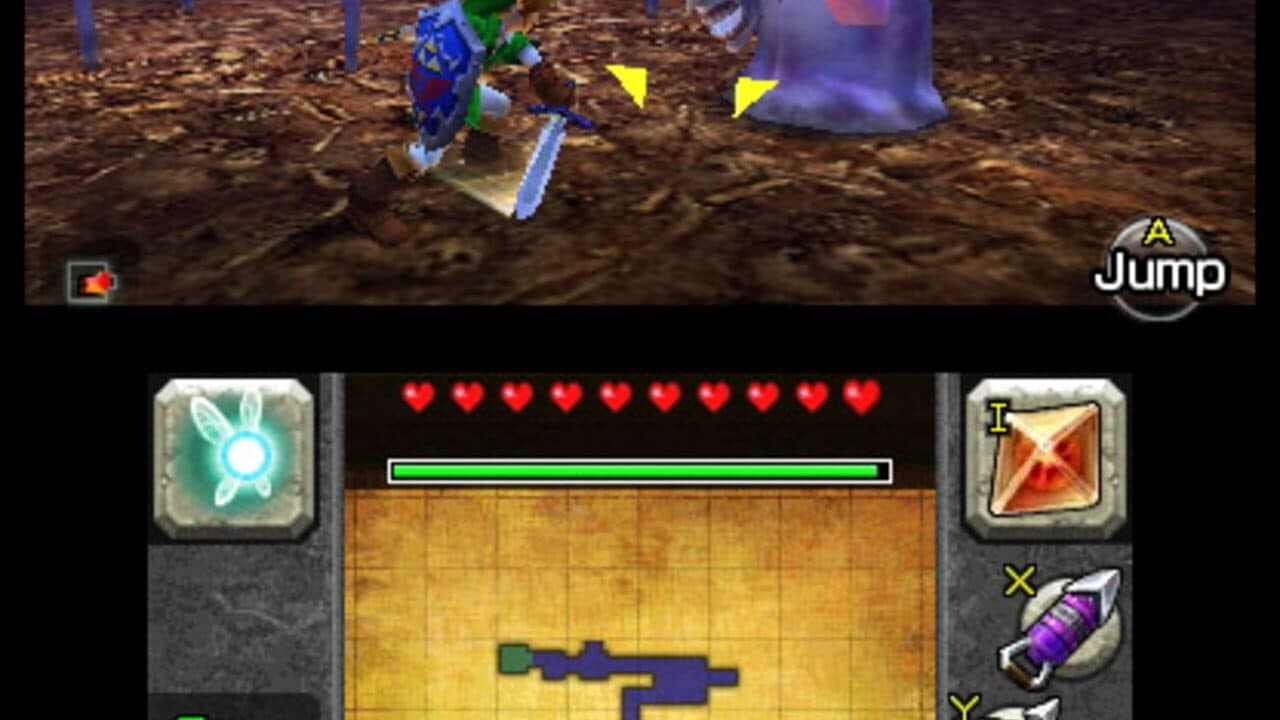 The Legend of Zelda: Ocarina of Time 3D screenshot 1