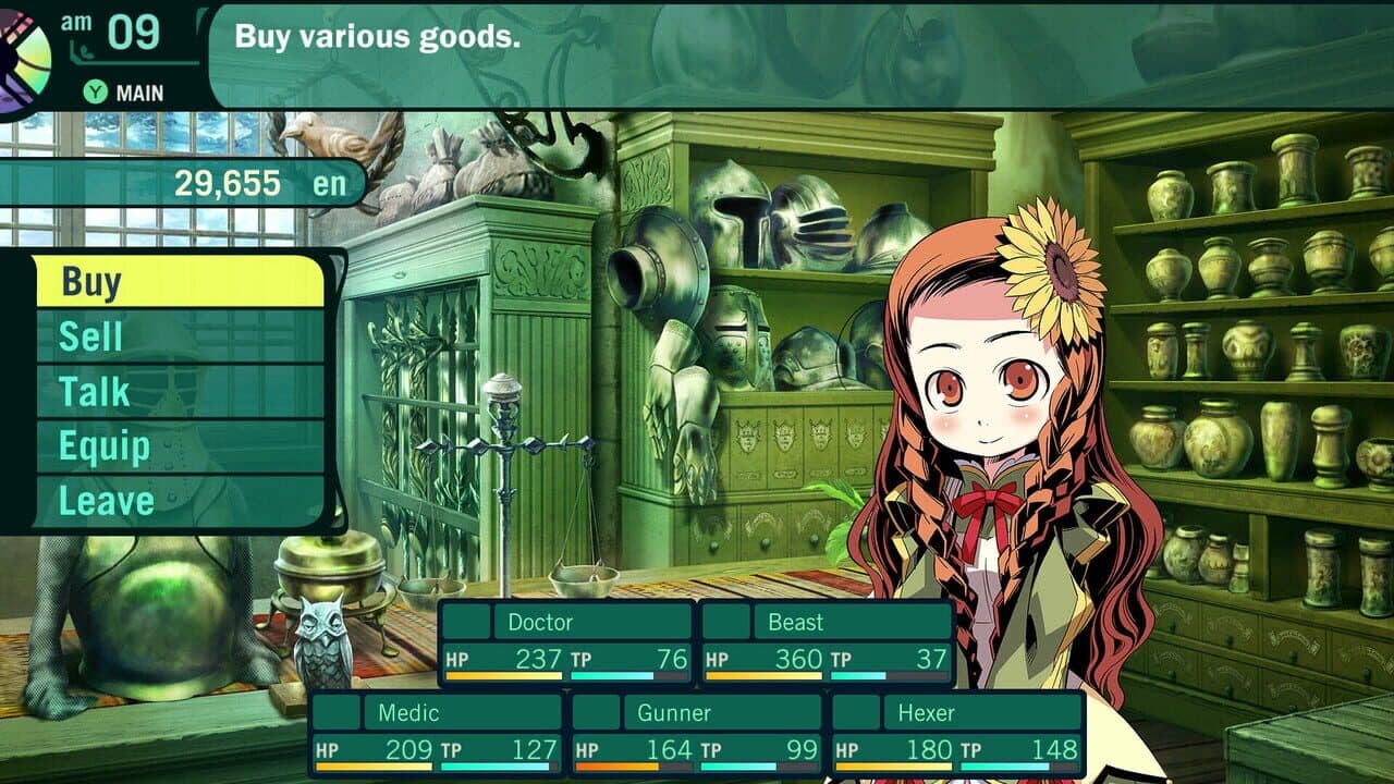 Etrian Odyssey II HD screenshot 1