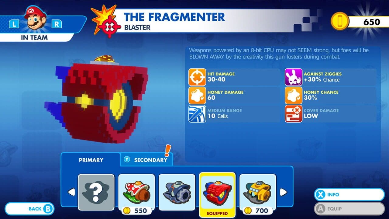 Mario + Rabbids Kingdom Battle: Pixel Pack screenshot 1