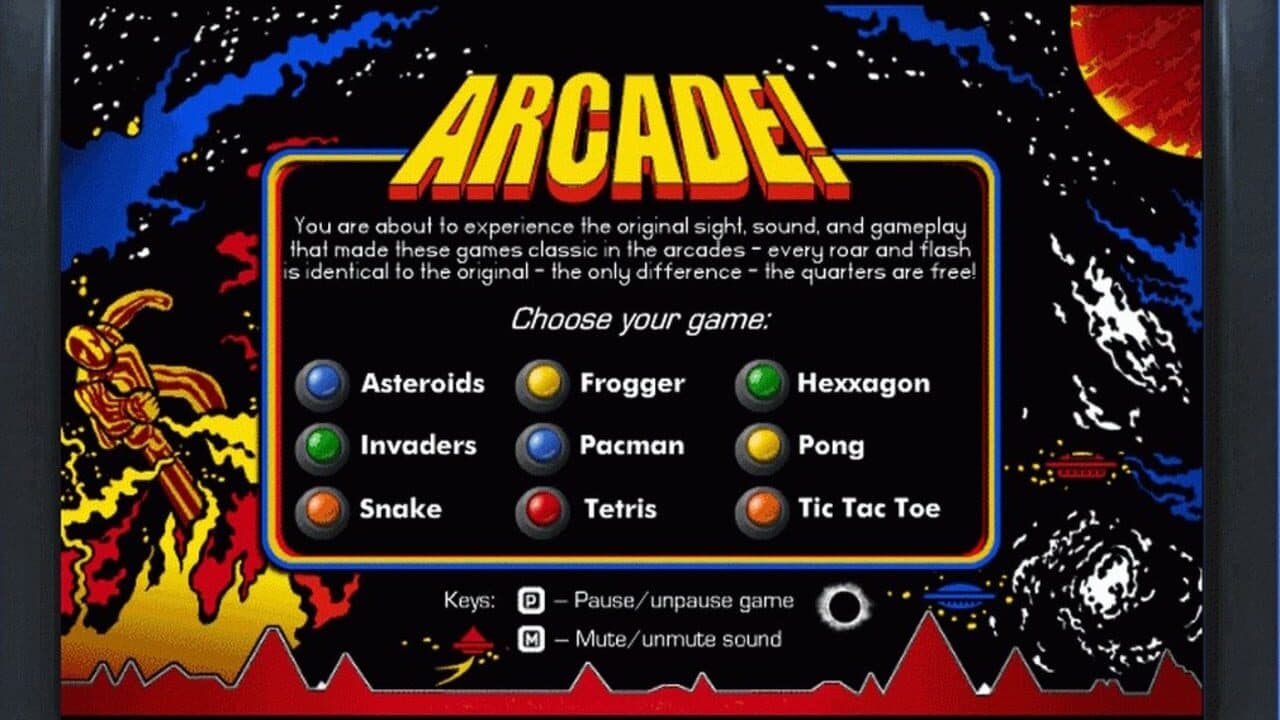 Arcade! Classic Arcade Pack screenshot 1