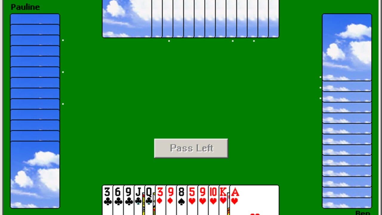 Microsoft Hearts screenshot 1