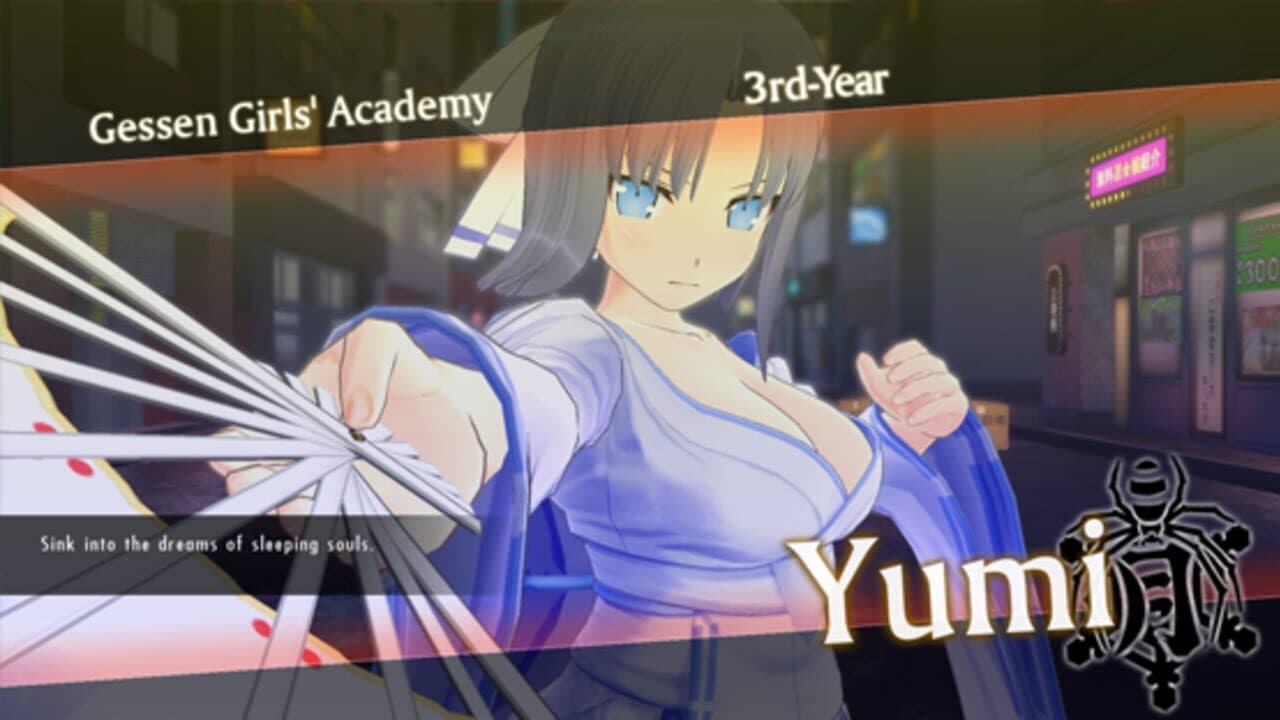 Senran Kagura Burst Re:Newal - Yumi Character and Campaign screenshot 1