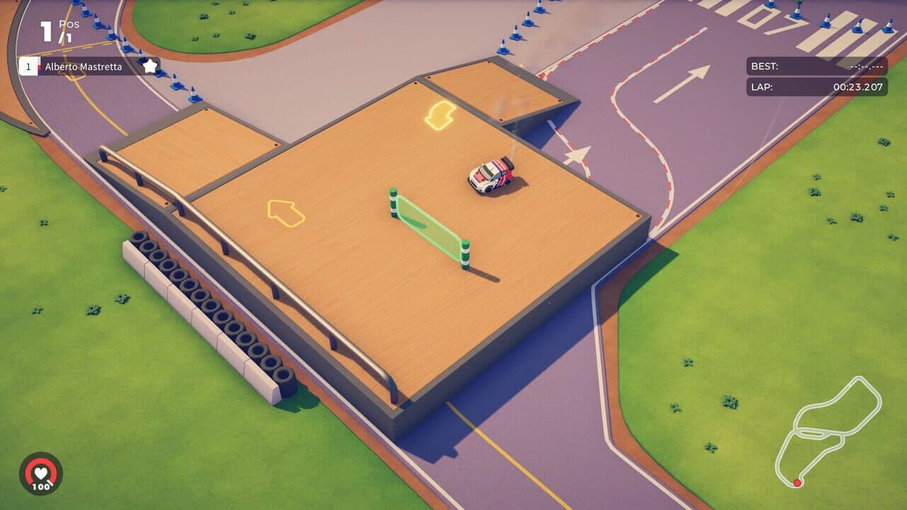 Circuit Superstars DLC: Top Gear - The Stig Challenge screenshot 1