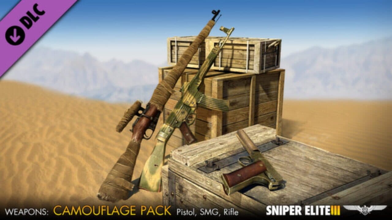 Sniper Elite 3: Camouflage Weapons Pack screenshot 1