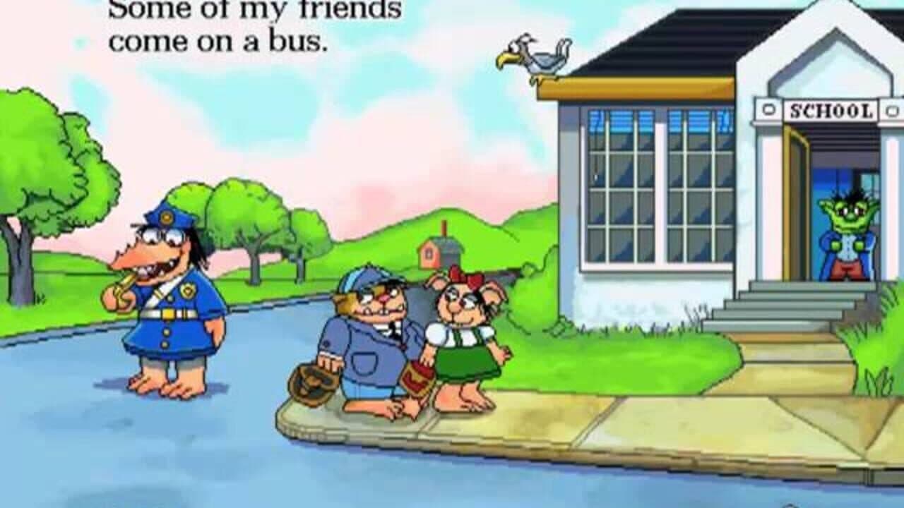 Living Books: Little Monster at School screenshot 1