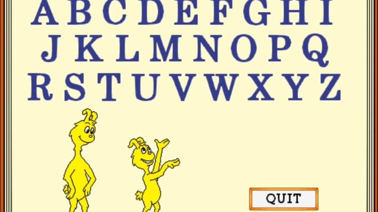 Living Books: Dr. Seuss's ABC screenshot 1